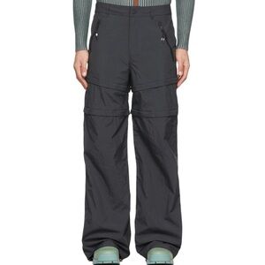 Moose Knuckles x Eckhaus Latta Wide Leg Convertible Trousers Black M